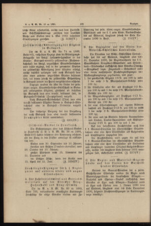 Verordnungs- und Anzeige-Blatt der k.k. General-Direction der österr. Staatsbahnen 18900219 Seite: 2