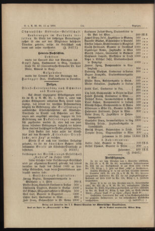 Verordnungs- und Anzeige-Blatt der k.k. General-Direction der österr. Staatsbahnen 18900306 Seite: 4