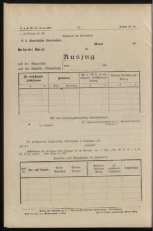 Verordnungs- und Anzeige-Blatt der k.k. General-Direction der österr. Staatsbahnen 18900309 Seite: 6