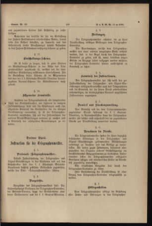 Verordnungs- und Anzeige-Blatt der k.k. General-Direction der österr. Staatsbahnen 18900319 Seite: 23