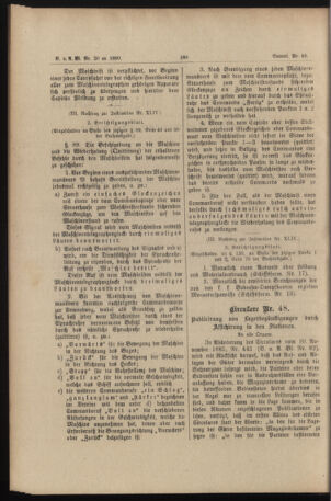 Verordnungs- und Anzeige-Blatt der k.k. General-Direction der österr. Staatsbahnen 18900418 Seite: 2