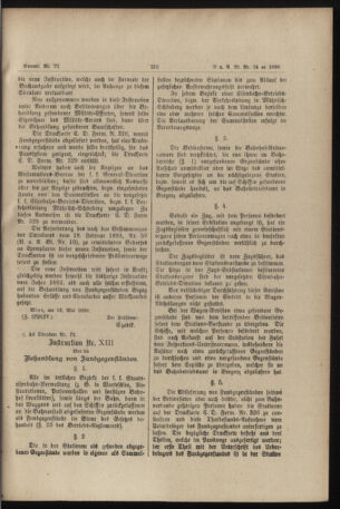 Verordnungs- und Anzeige-Blatt der k.k. General-Direction der österr. Staatsbahnen 18900521 Seite: 3