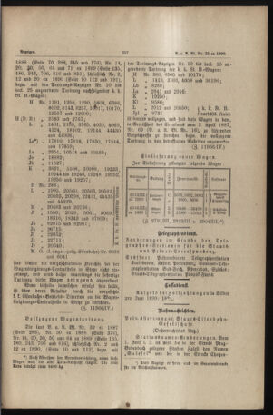 Verordnungs- und Anzeige-Blatt der k.k. General-Direction der österr. Staatsbahnen 18900531 Seite: 5