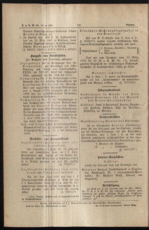 Verordnungs- und Anzeige-Blatt der k.k. General-Direction der österr. Staatsbahnen 18900610 Seite: 2