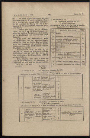 Verordnungs- und Anzeige-Blatt der k.k. General-Direction der österr. Staatsbahnen 18900615 Seite: 2