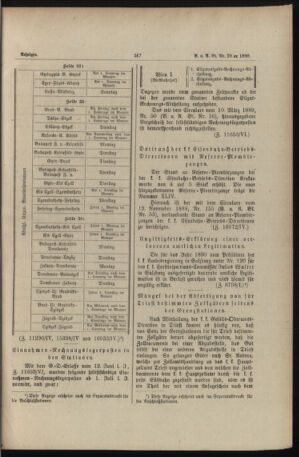 Verordnungs- und Anzeige-Blatt der k.k. General-Direction der österr. Staatsbahnen 18900625 Seite: 7