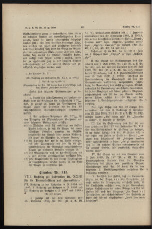 Verordnungs- und Anzeige-Blatt der k.k. General-Direction der österr. Staatsbahnen 18900801 Seite: 8