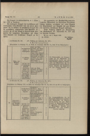 Verordnungs- und Anzeige-Blatt der k.k. General-Direction der österr. Staatsbahnen 18900807 Seite: 3