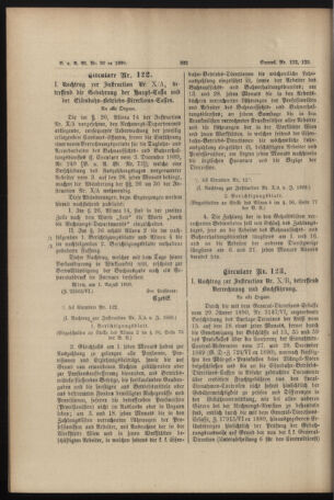 Verordnungs- und Anzeige-Blatt der k.k. General-Direction der österr. Staatsbahnen 18900807 Seite: 4