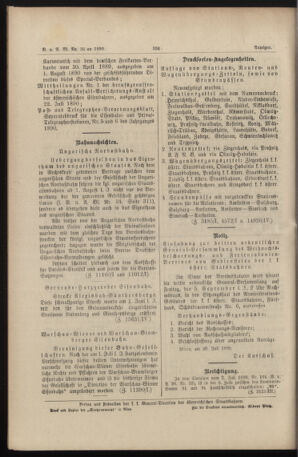 Verordnungs- und Anzeige-Blatt der k.k. General-Direction der österr. Staatsbahnen 18900807 Seite: 6