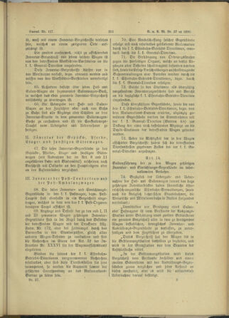 Verordnungs- und Anzeige-Blatt der k.k. General-Direction der österr. Staatsbahnen 18900818 Seite: 17