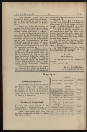 Verordnungs- und Anzeige-Blatt der k.k. General-Direction der österr. Staatsbahnen 18900818 Seite: 18