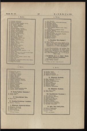 Verordnungs- und Anzeige-Blatt der k.k. General-Direction der österr. Staatsbahnen 18900818 Seite: 3