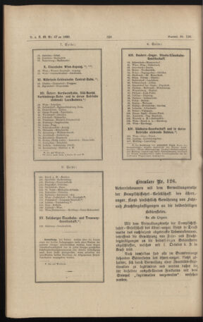 Verordnungs- und Anzeige-Blatt der k.k. General-Direction der österr. Staatsbahnen 18900818 Seite: 4