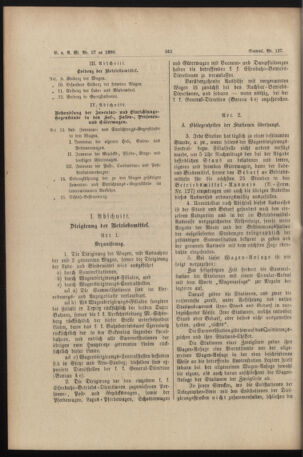 Verordnungs- und Anzeige-Blatt der k.k. General-Direction der österr. Staatsbahnen 18900818 Seite: 8