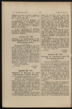 Verordnungs- und Anzeige-Blatt der k.k. General-Direction der österr. Staatsbahnen 18900830 Seite: 4