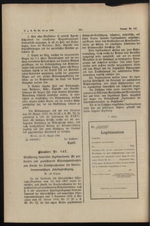 Verordnungs- und Anzeige-Blatt der k.k. General-Direction der österr. Staatsbahnen 18900906 Seite: 2