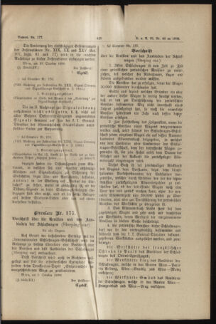 Verordnungs- und Anzeige-Blatt der k.k. General-Direction der österr. Staatsbahnen 18901016 Seite: 5