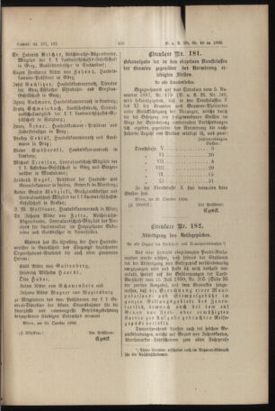 Verordnungs- und Anzeige-Blatt der k.k. General-Direction der österr. Staatsbahnen 18901102 Seite: 3