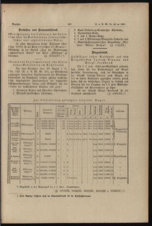 Verordnungs- und Anzeige-Blatt der k.k. General-Direction der österr. Staatsbahnen 18901102 Seite: 5