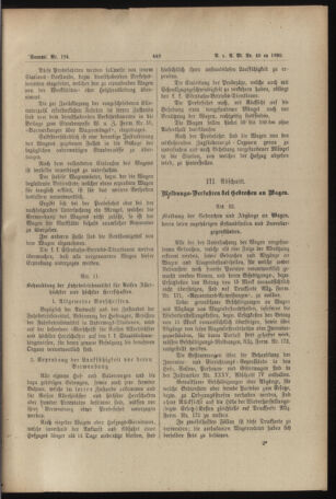 Verordnungs- und Anzeige-Blatt der k.k. General-Direction der österr. Staatsbahnen 18901106 Seite: 11