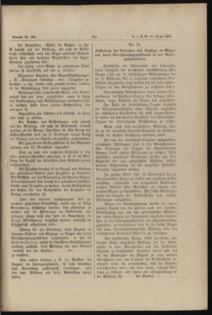 Verordnungs- und Anzeige-Blatt der k.k. General-Direction der österr. Staatsbahnen 18901106 Seite: 13