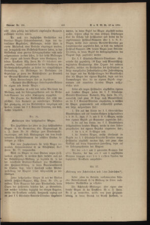 Verordnungs- und Anzeige-Blatt der k.k. General-Direction der österr. Staatsbahnen 18901106 Seite: 15