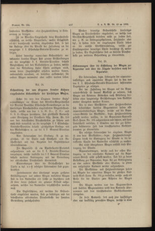 Verordnungs- und Anzeige-Blatt der k.k. General-Direction der österr. Staatsbahnen 18901106 Seite: 19