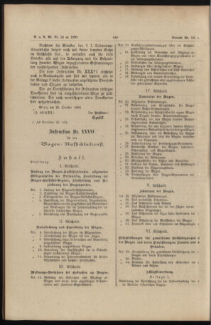 Verordnungs- und Anzeige-Blatt der k.k. General-Direction der österr. Staatsbahnen 18901106 Seite: 2