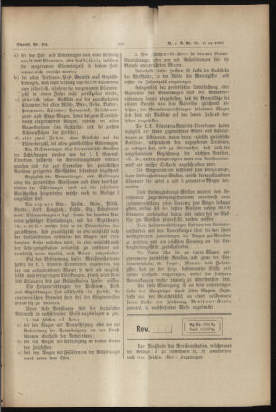 Verordnungs- und Anzeige-Blatt der k.k. General-Direction der österr. Staatsbahnen 18901106 Seite: 21