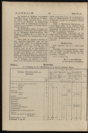 Verordnungs- und Anzeige-Blatt der k.k. General-Direction der österr. Staatsbahnen 18901106 Seite: 30