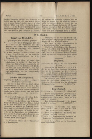 Verordnungs- und Anzeige-Blatt der k.k. General-Direction der österr. Staatsbahnen 18901129 Seite: 3