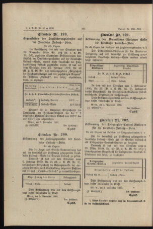 Verordnungs- und Anzeige-Blatt der k.k. General-Direction der österr. Staatsbahnen 18901207 Seite: 2