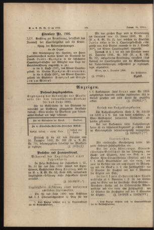 Verordnungs- und Anzeige-Blatt der k.k. General-Direction der österr. Staatsbahnen 18901207 Seite: 4