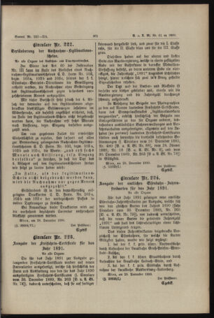 Verordnungs- und Anzeige-Blatt der k.k. General-Direction der österr. Staatsbahnen 18901231 Seite: 5