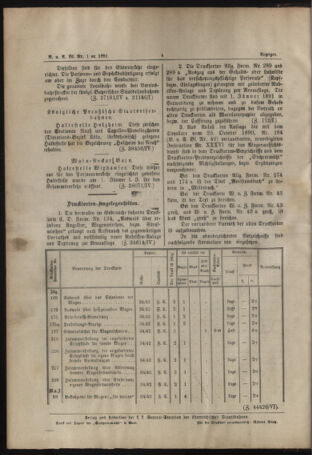 Verordnungs- und Anzeige-Blatt der k.k. General-Direction der österr. Staatsbahnen 18910110 Seite: 4