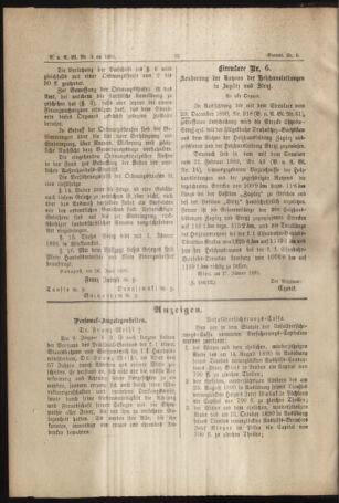 Verordnungs- und Anzeige-Blatt der k.k. General-Direction der österr. Staatsbahnen 18910124 Seite: 4