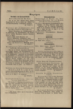 Verordnungs- und Anzeige-Blatt der k.k. General-Direction der österr. Staatsbahnen 18910328 Seite: 3