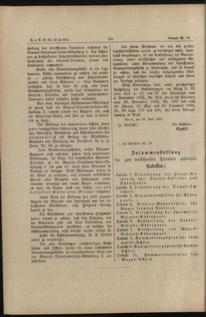 Verordnungs- und Anzeige-Blatt der k.k. General-Direction der österr. Staatsbahnen 18910704 Seite: 4