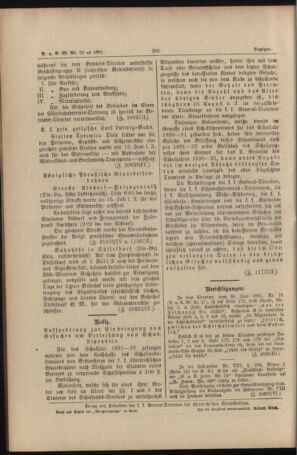 Verordnungs- und Anzeige-Blatt der k.k. General-Direction der österr. Staatsbahnen 18910718 Seite: 6