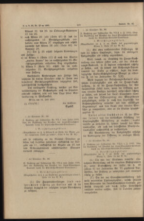 Verordnungs- und Anzeige-Blatt der k.k. General-Direction der österr. Staatsbahnen 18910725 Seite: 16