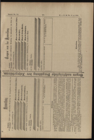 Verordnungs- und Anzeige-Blatt der k.k. General-Direction der österr. Staatsbahnen 18910822 Seite: 17