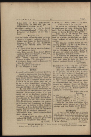 Verordnungs- und Anzeige-Blatt der k.k. General-Direction der österr. Staatsbahnen 18910822 Seite: 22