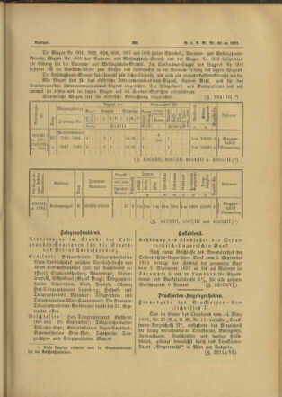 Verordnungs- und Anzeige-Blatt der k.k. General-Direction der österr. Staatsbahnen 18910919 Seite: 7