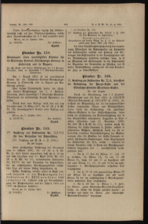 Verordnungs- und Anzeige-Blatt der k.k. General-Direction der österr. Staatsbahnen 18911030 Seite: 13