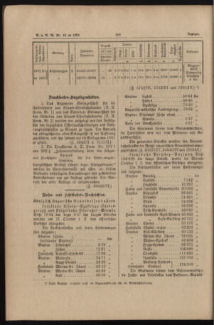 Verordnungs- und Anzeige-Blatt der k.k. General-Direction der österr. Staatsbahnen 18911107 Seite: 14