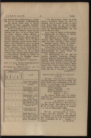 Verordnungs- und Anzeige-Blatt der k.k. General-Direction der österr. Staatsbahnen 18911107 Seite: 15