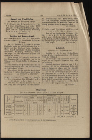 Verordnungs- und Anzeige-Blatt der k.k. General-Direction der österr. Staatsbahnen 18911129 Seite: 3