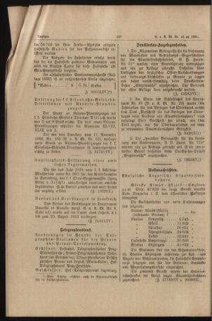 Verordnungs- und Anzeige-Blatt der k.k. General-Direction der österr. Staatsbahnen 18911205 Seite: 6