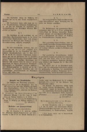 Verordnungs- und Anzeige-Blatt der k.k. General-Direction der österr. Staatsbahnen 18911212 Seite: 5